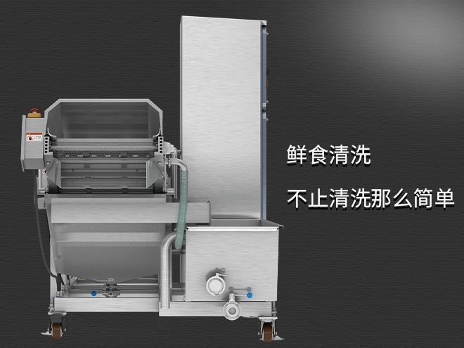 高質(zhì)蔬菜清洗機(jī)，氣泡清洗，清洗800kg/小時(shí)